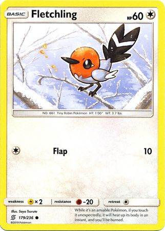 Pokemon Card - Fletching - Common - Unified Minds - 179/236