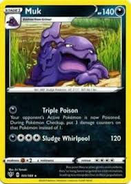 Pokemon Card - Muk - Rare - Darkness Ablaze - 101/189