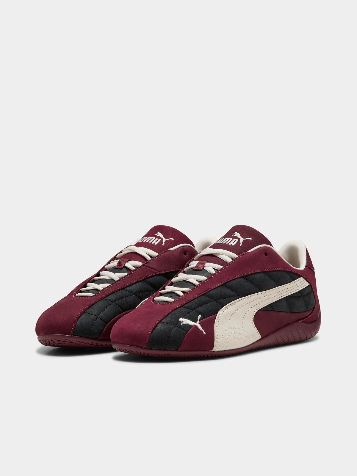 PUMA SPEEDCAT QUILTED PLUS BURGUNDY CHERRY
