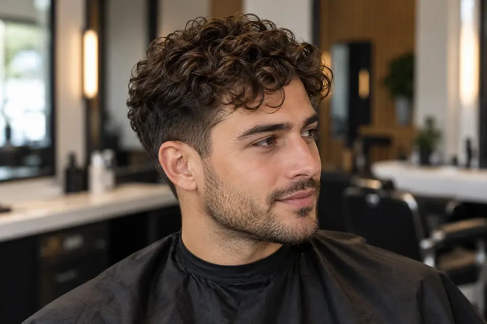 haircuts for curly hair men