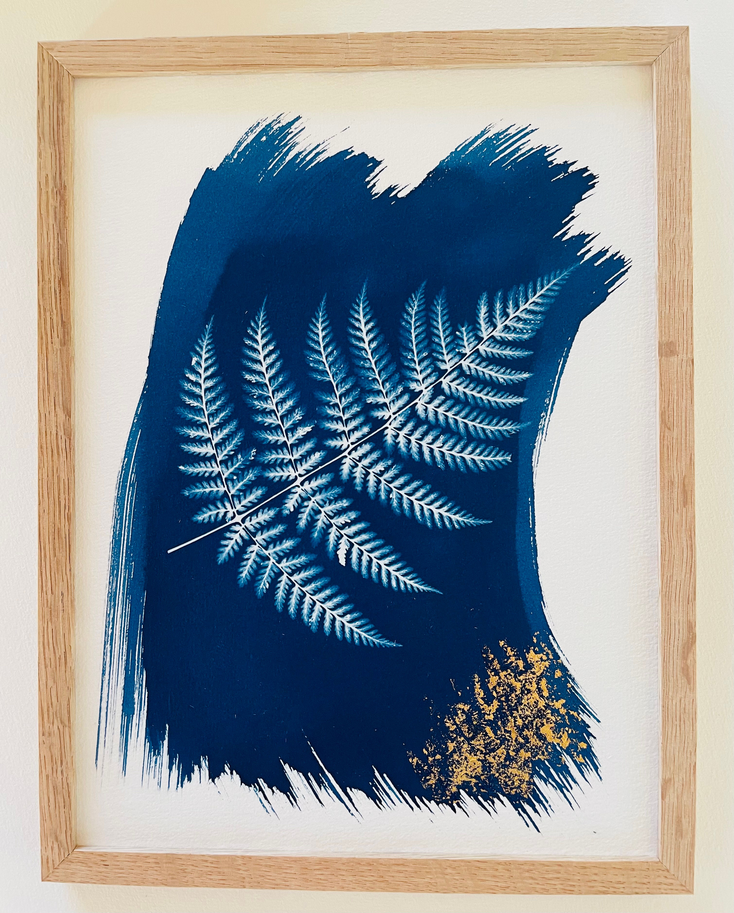 Tableau cyanotype