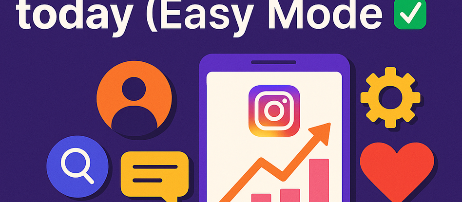 How to Grow an Instagram Account today (Easy Mode ✅)