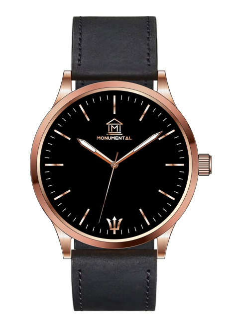 Miniatura: Rose Gold ICON - Black Dial
