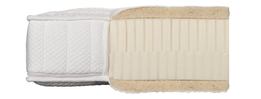 dormiente Natural Classic Mediform - QUL-zertifizierte Naturlatexmatratze ohne Schadstoffe, handgefertigt in Deutschland