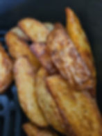 Kartoffelspalten in der Cosori Turbo Tower Pro Fritteuse – knusprig mit wenig Öl zubereitet
