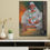 Thumbnail: Creative Modern Art Sai Baba Painting by Indian Artist