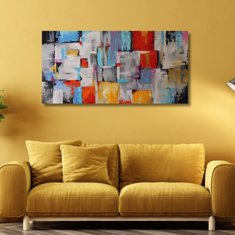 Thumbnail: shop Modern Abstract Painting in Mulund