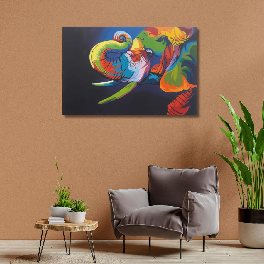 Thumbnail: best Abstract Elephant Painting art gallery in Mulund