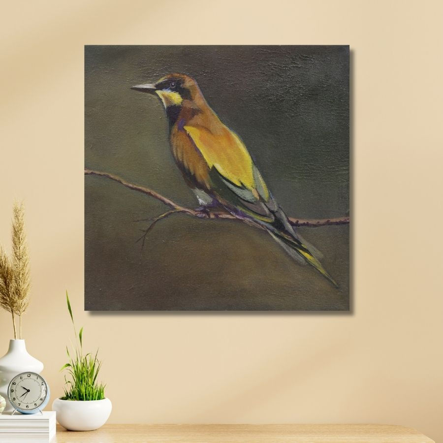 Thumbnail: famous Canvas Bird Painting for wall