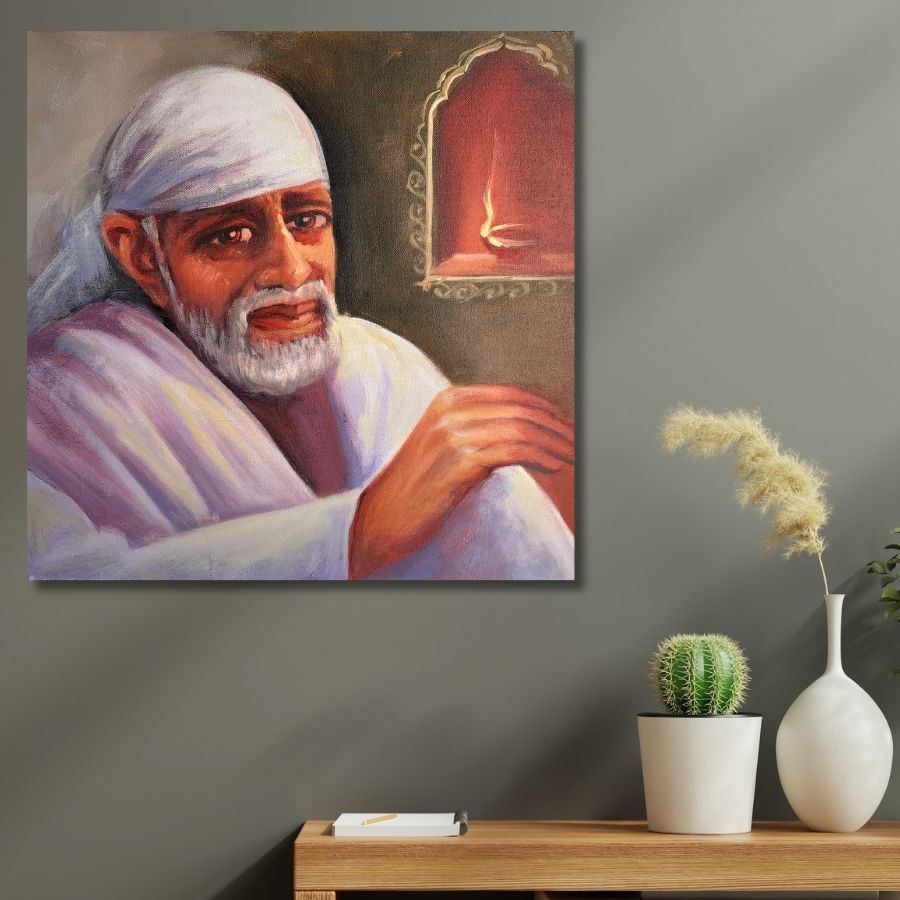 Thumbnail: Original Sai Painting for wall