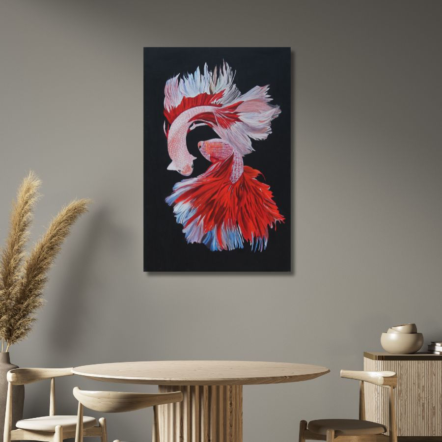 Thumbnail: buy Betta Fish Painting online from India