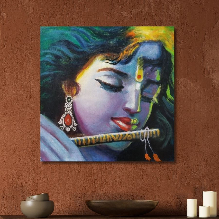 Thumbnail: Shri Krishna Painting for living room