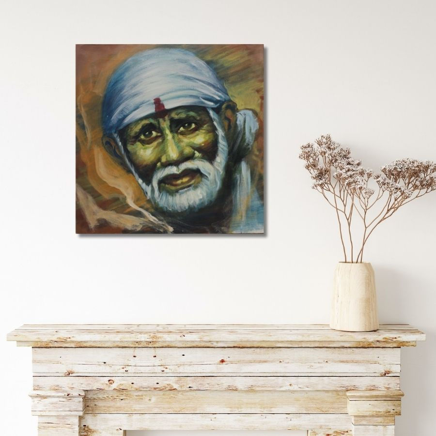 Thumbnail: Sai Baba Paintings for Spiritual  Peace