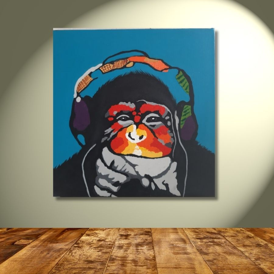 Thumbnail: famous Pop Art Paintings Handmade with frame