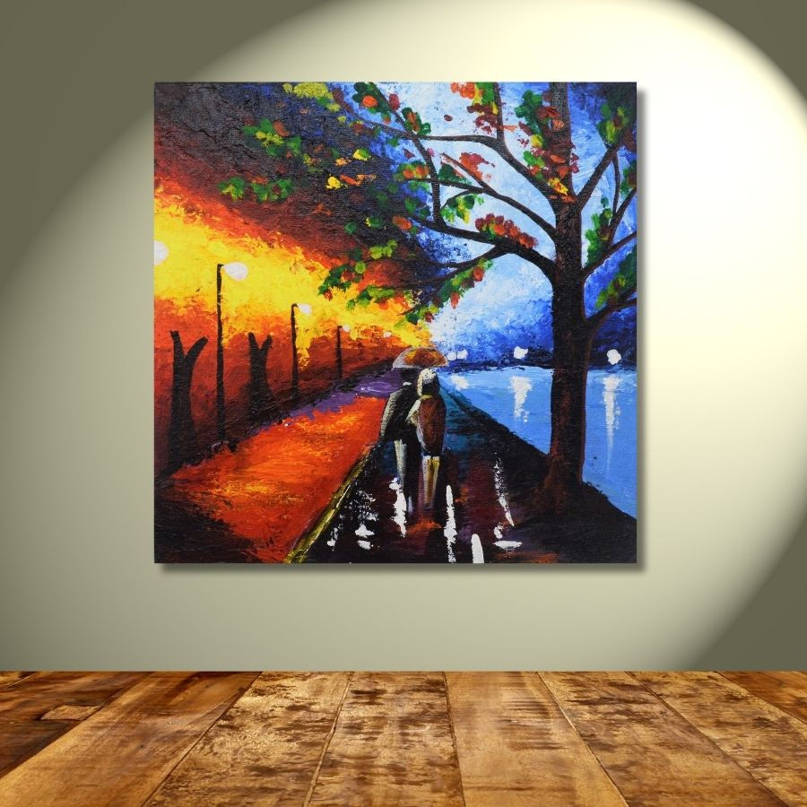 Thumbnail: famous Romantic Painting with frame