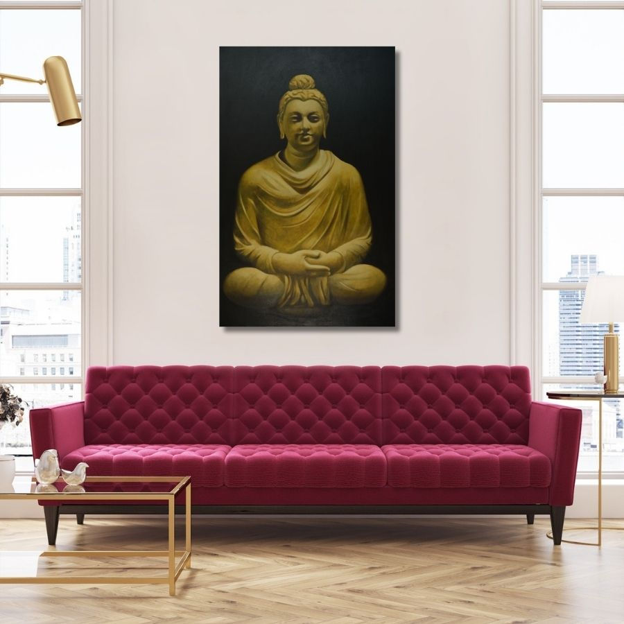 Thumbnail: buddha painting for living room