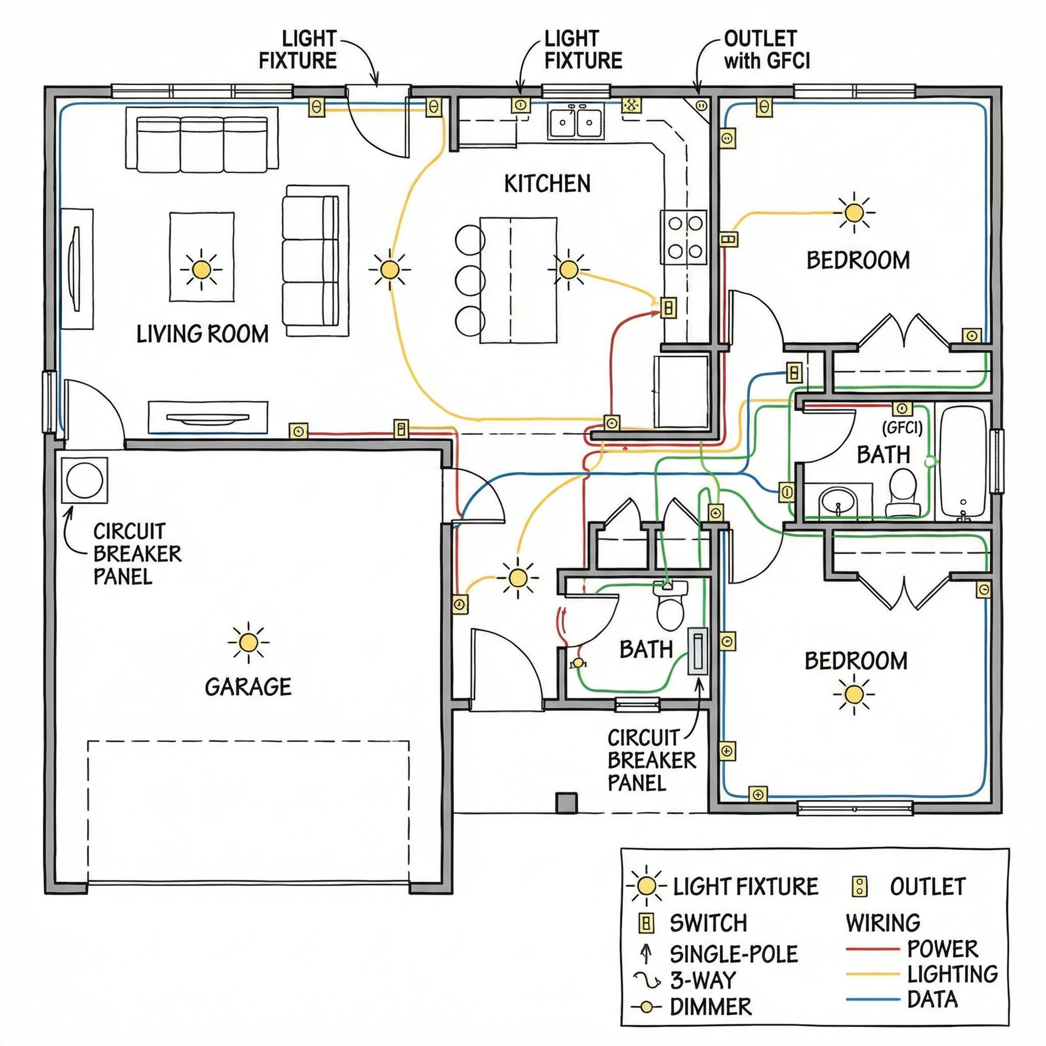 Electrical plan