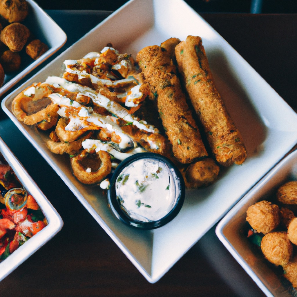 Arranged Food and Objects