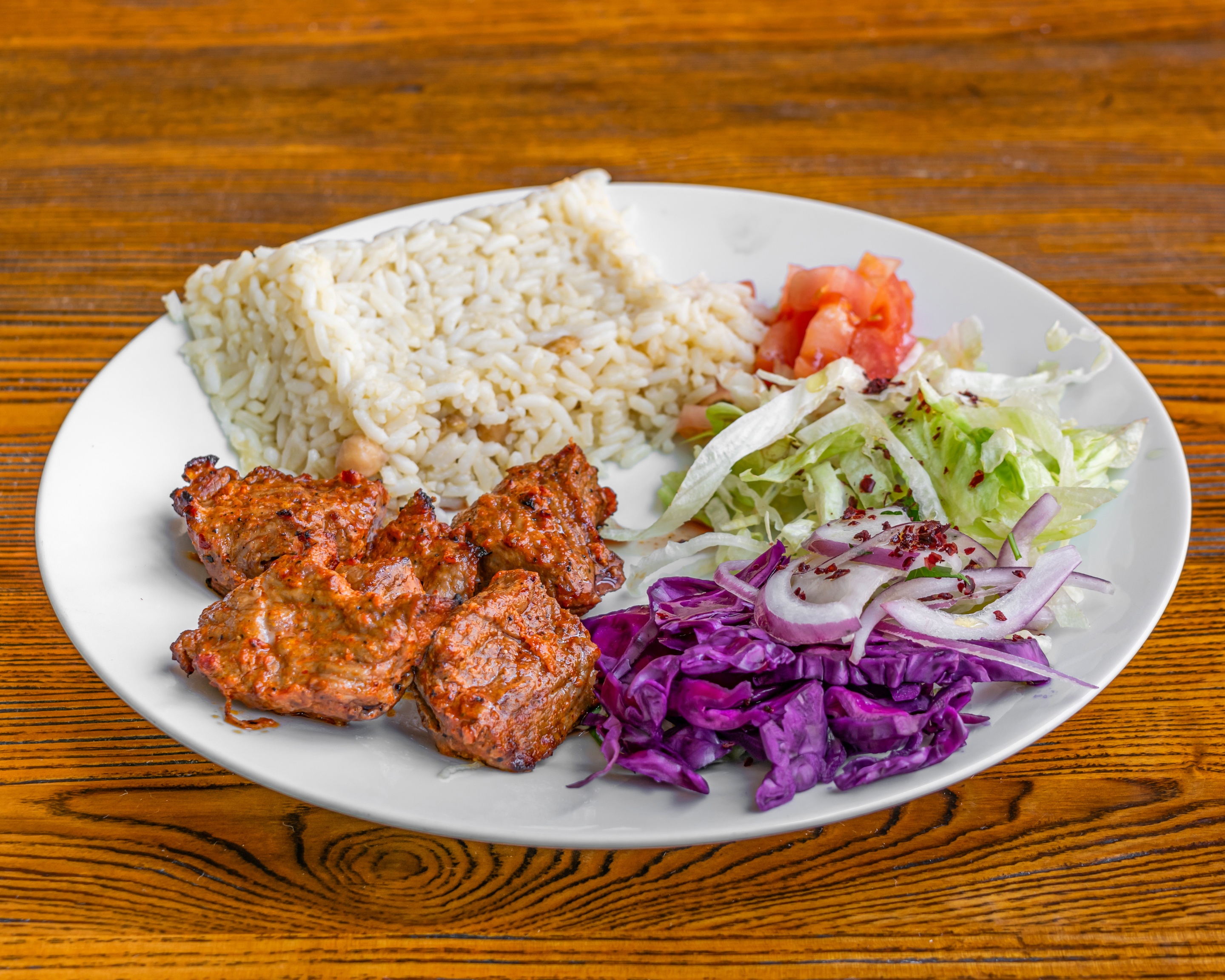 Arranged Food and Objects