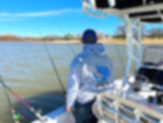Dak's Guide Service fishes on north texas lakes, including lake lewsiville