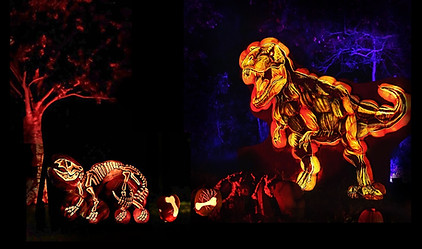 Dinosaur Jack O Lantern