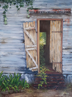 Vieille case (huile) 2023 (2)