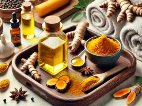 Castorolje og Gurkemeie - En Effektiv Ansiktsmaske for Sunn og Strålende Hud