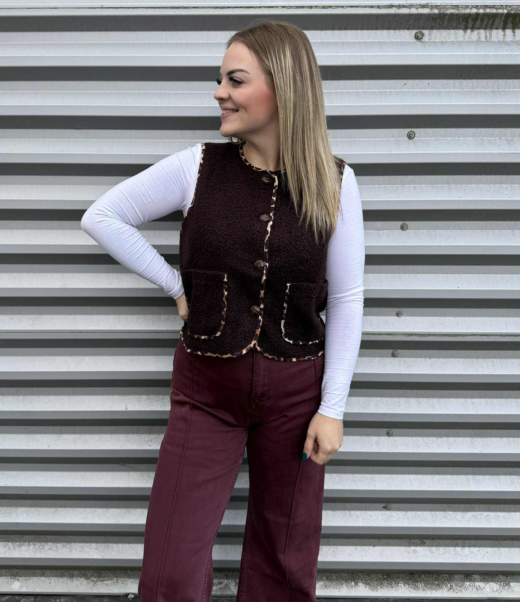 Gilet choco sans manches