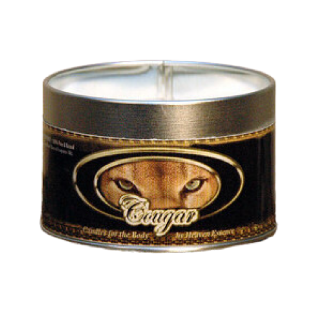 Cougar Massage Oil Candle with Spoon (8 oz)