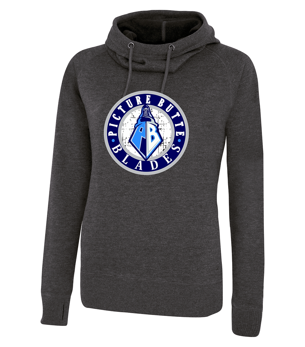 Thumbnail: Ladies Funnel Neck Hoodie L2045