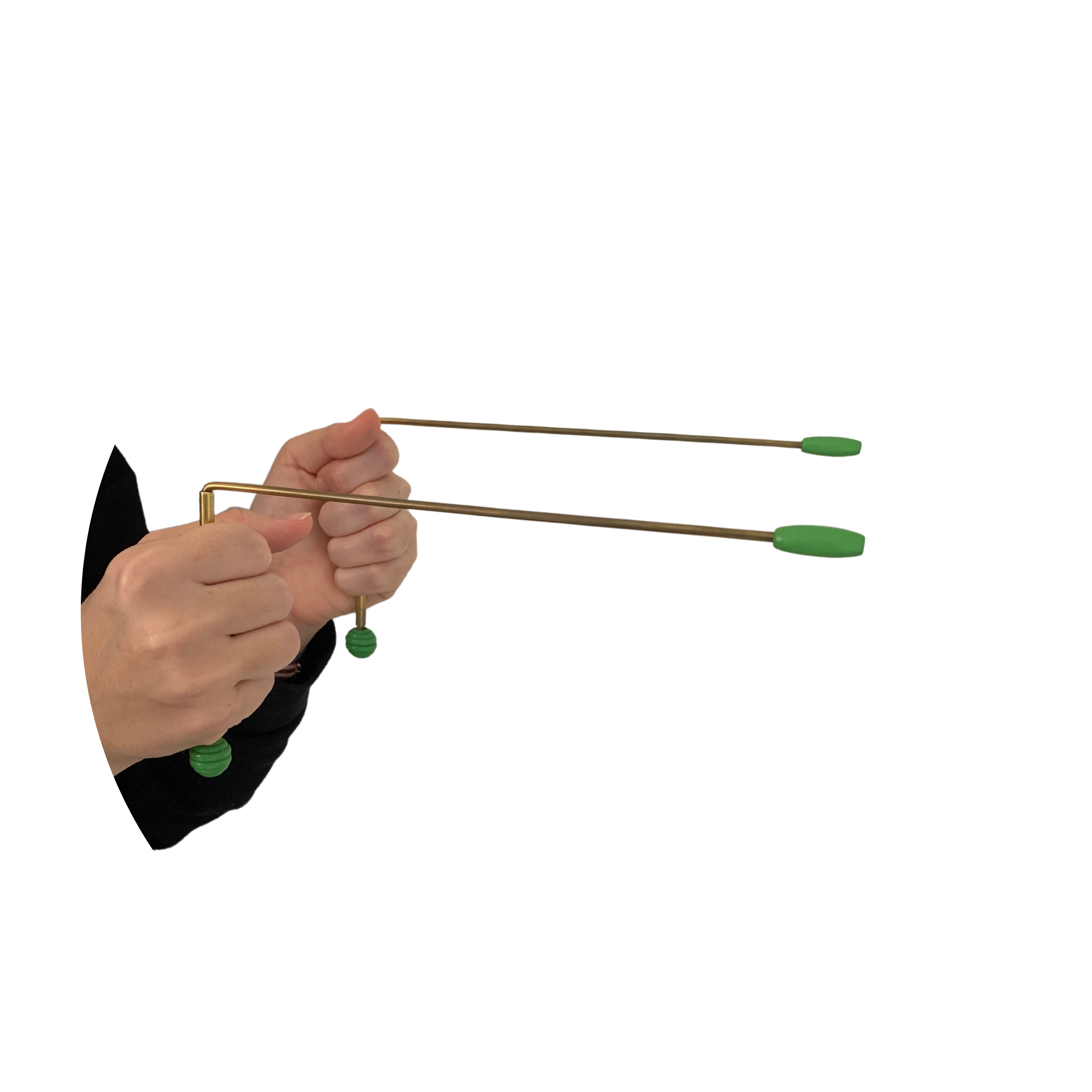 Baguettes de radhiestésie (sourcier) fait main en laiton