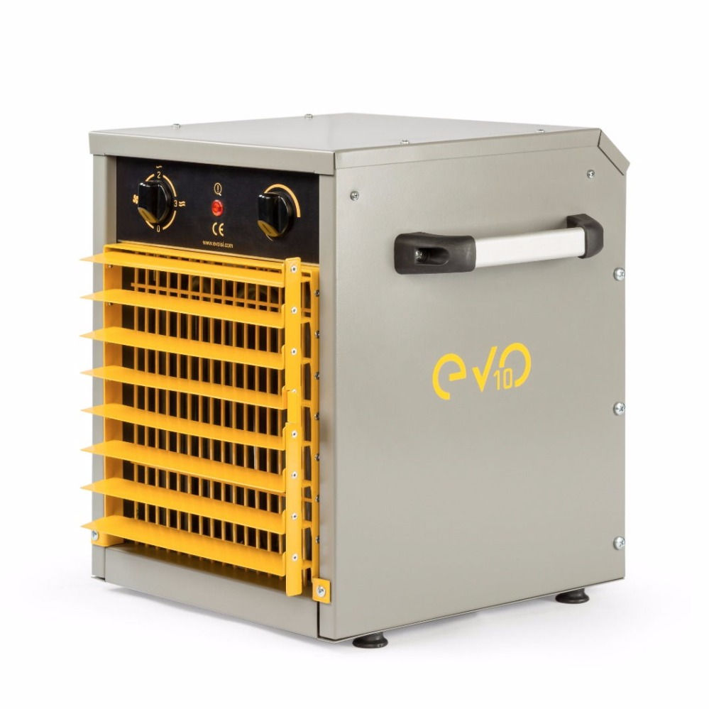 10 KW 57 Desibel END FANLI ISTICI PANJURLU EVO 10 EVO ISI EVO TECH EVOTEK