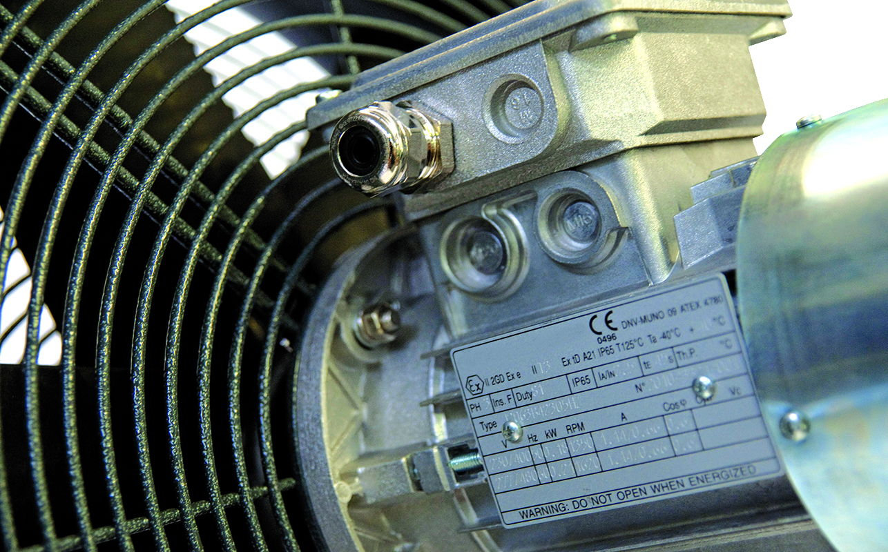 ATEX FAN DUVAR TİPİ ATEX SERTİFİKALI EXPROOF AKSİYAL FANLAR