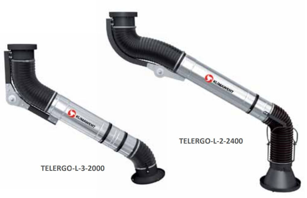 Teleskopik Duman Emis Kolu KLIMAWENT TELERGO