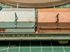 Two models finished….