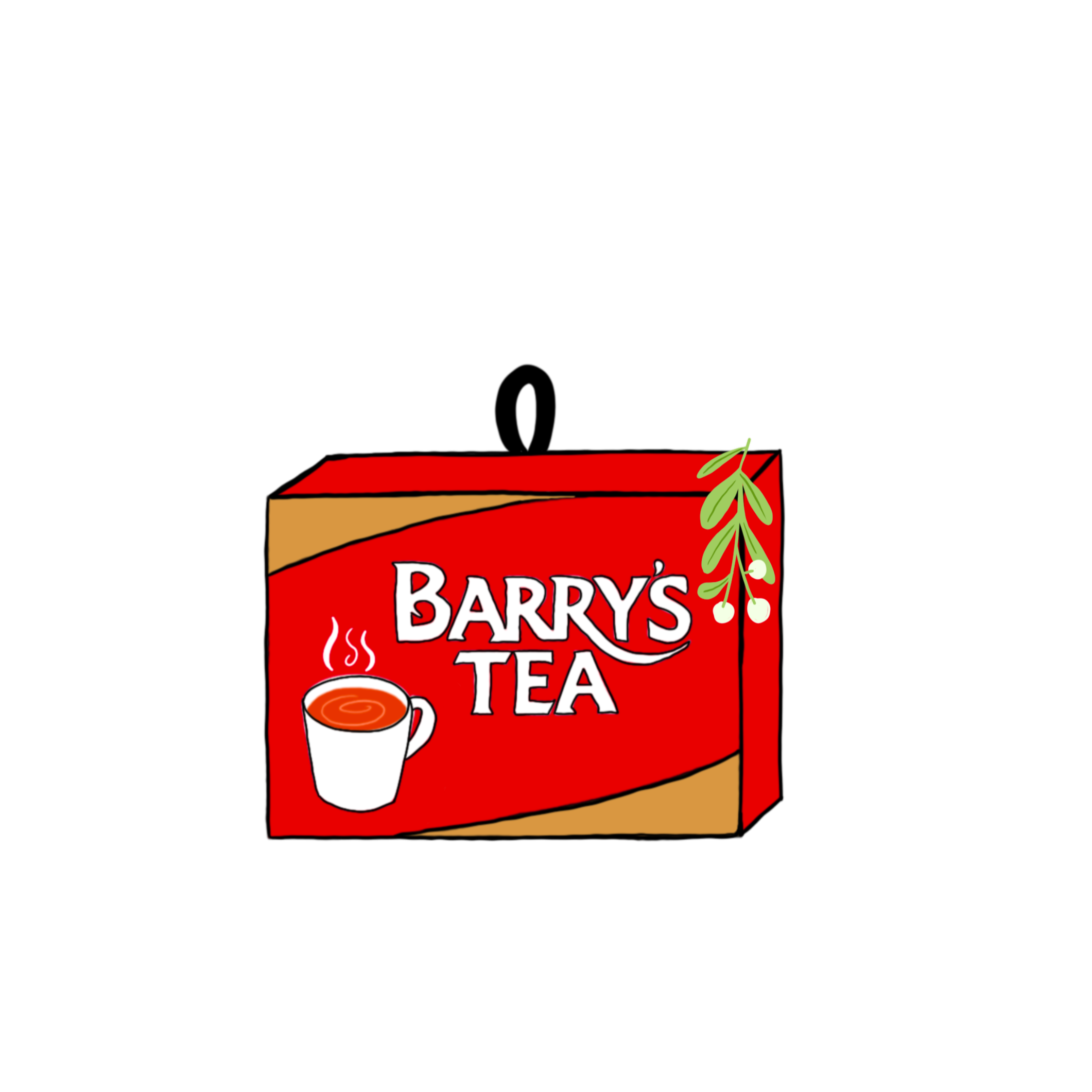 Barry’s tea - sticker