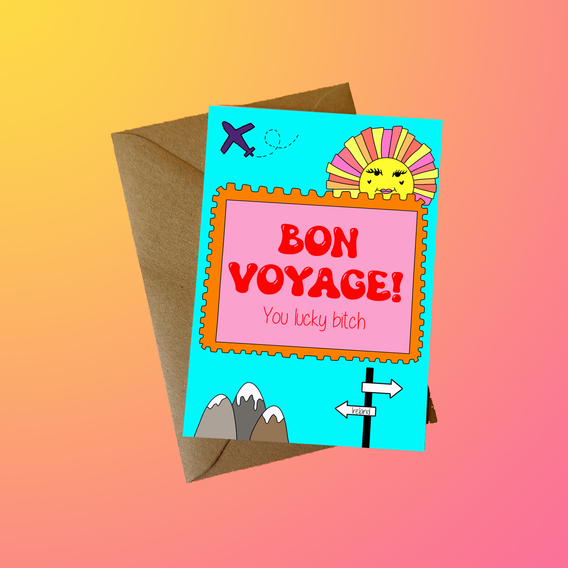 Bon Voyage! - Card