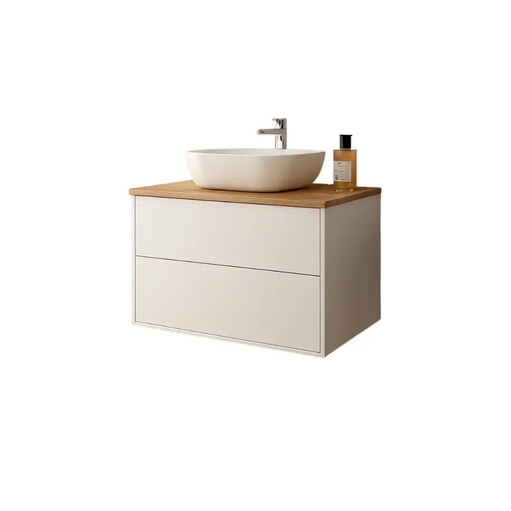 Mueble para lavabo moderno Cava | Gabinete para baño con almacenamiento