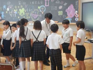 有漢学園との交流会(6月17日)