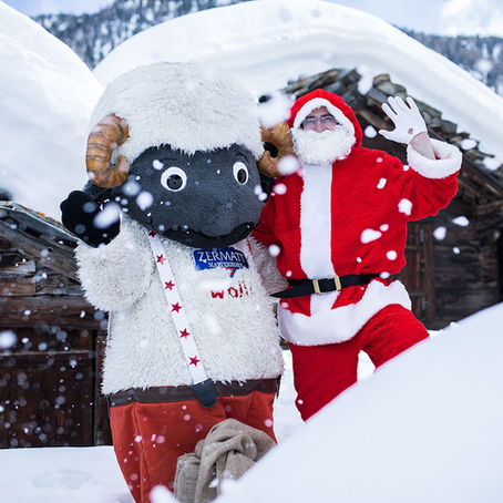 Wolli und Nikolaus in Zermatt 6.12
