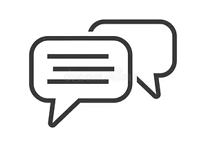 Speech bubbles