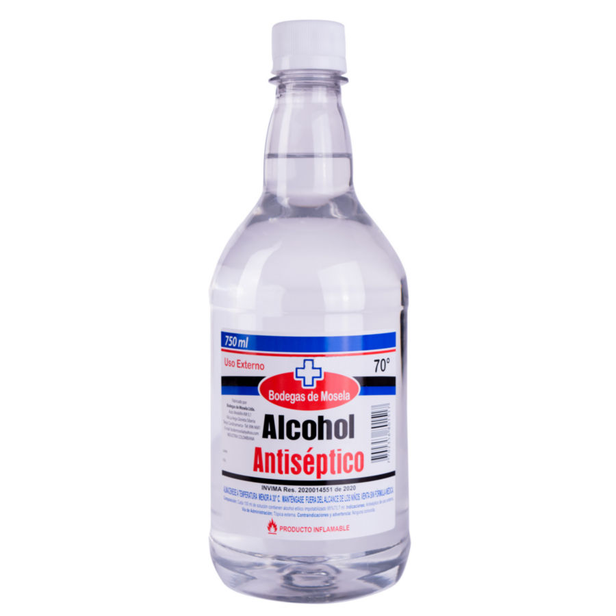 Alcohol Antiséptico 750 mL