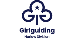 Girlguiding Harlaw Division Logo with Girlguiding Trefoil