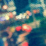 Artistic style - Defocused urban abstrac