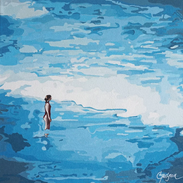 Elle - Acrylique sur toile / Acrylic on Canvas