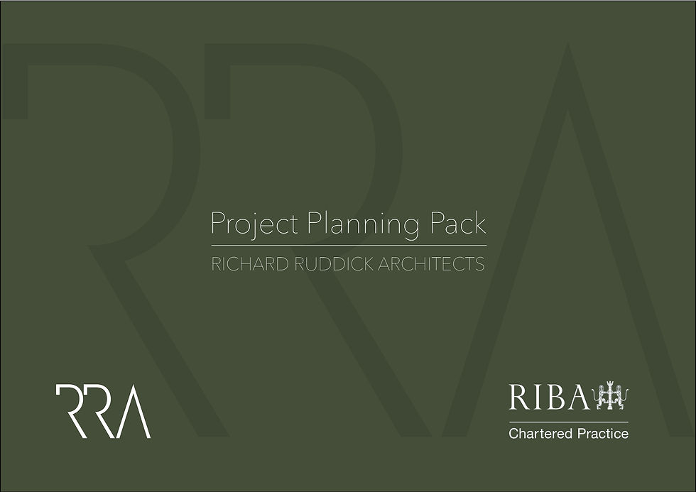 Architects Project Planning Pack - Useful Resources - Richard Ruddick Architects Newcastle.