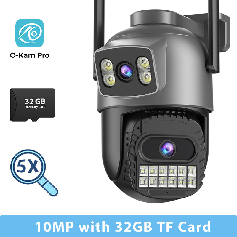 Miniatura: BESDER 15MP Wifi Camera PTZ Outdoor Dual Screen 10X Digital Zoom Human Detection
