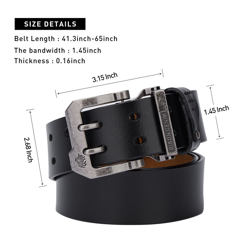 Miniatura: Men Belt Male High Quality Leather Belt Men Male Genuine Leather Strap Luxury Pi