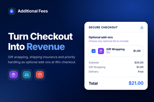 Checkout Fees & Add-Ons banner