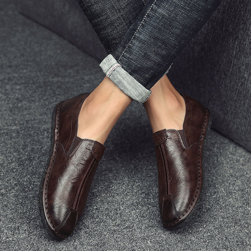 Stylish Spring Men's Slip-On Loafers for Casual Wear
